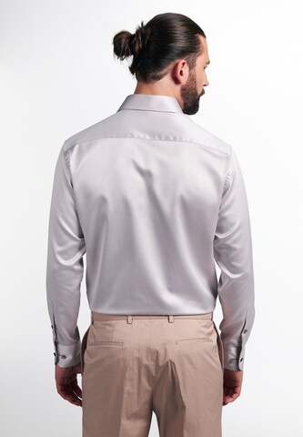 ETERNA Regular fit Button Up Shirt in Beige