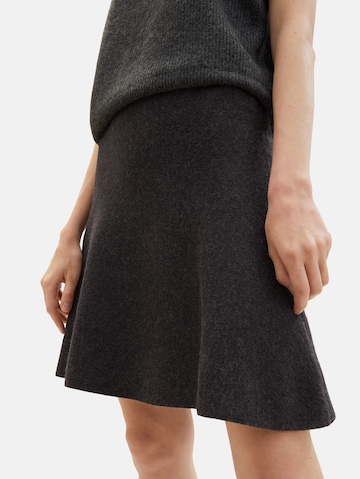 TOM TAILOR DENIM Skirt in Grey
