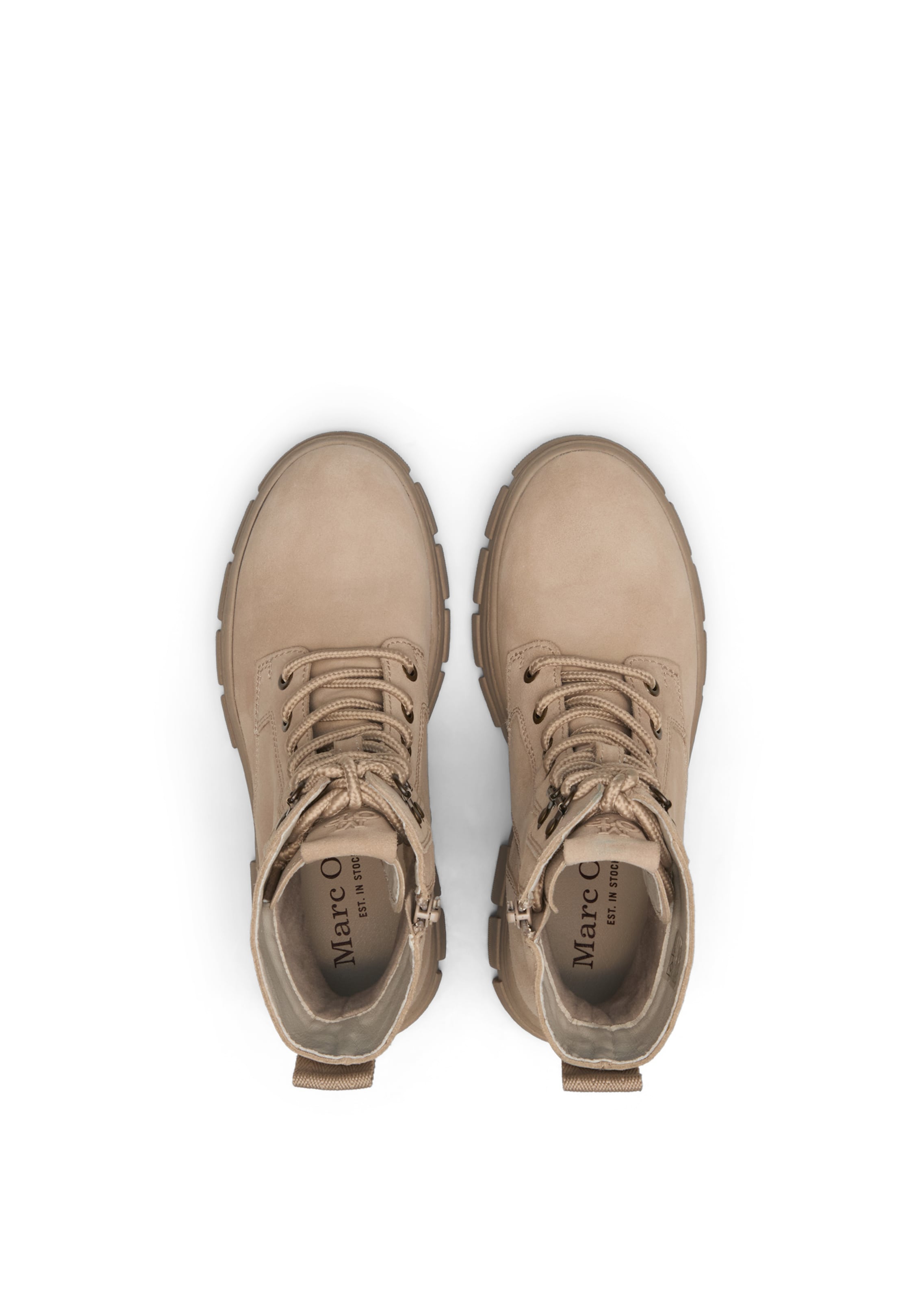 Marc O'Polo Veterlaarsjes 'Josy' in Beige