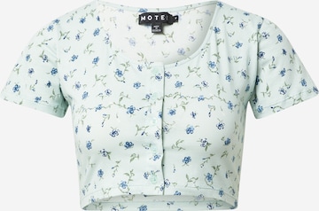 Motel Shirt 'MIEYE' in Green: front