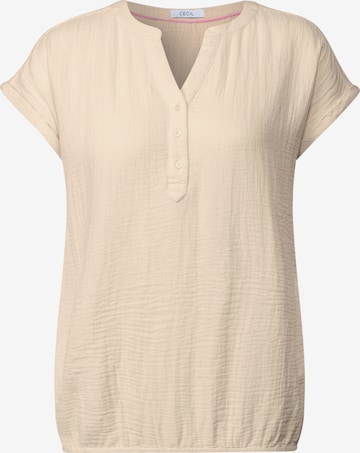 CECIL Bluse in Beige: Vorderseite