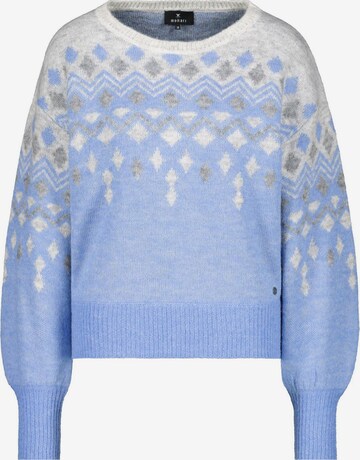 Pull-over monari en bleu : devant