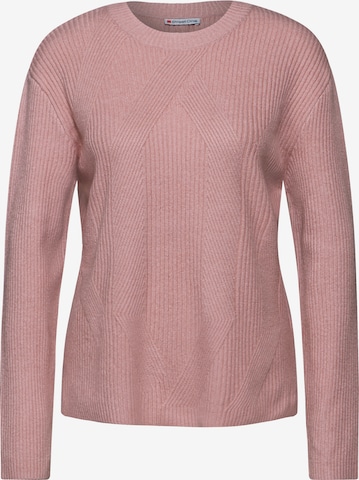 STREET ONE Pullover in Pink: Vorderseite