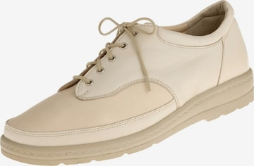 Natural Feet Lace-Up Shoes 'Paris' in Beige: front