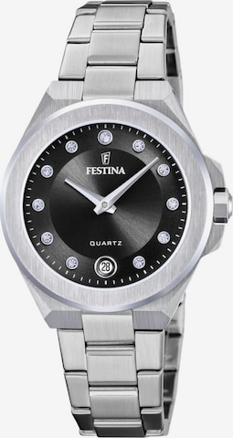 Montre à affichage analogique 'Festina - Date watch Mademoiselle - Quartz watch movement - Watch case width: 33 mm' FESTINA en noir : devant