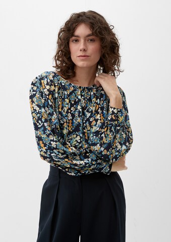 s.Oliver Blouse in Blue: front