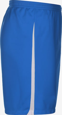 NIKE Regular Workout Pants 'League III' in Blue