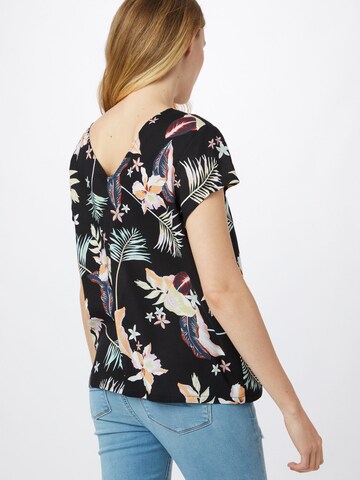 ROXY Bluse 'Paradise Stories' in Schwarz