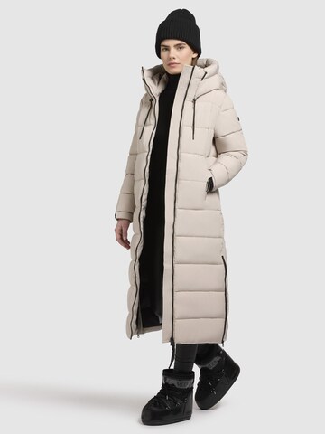 khujo Wintermantel in Beige