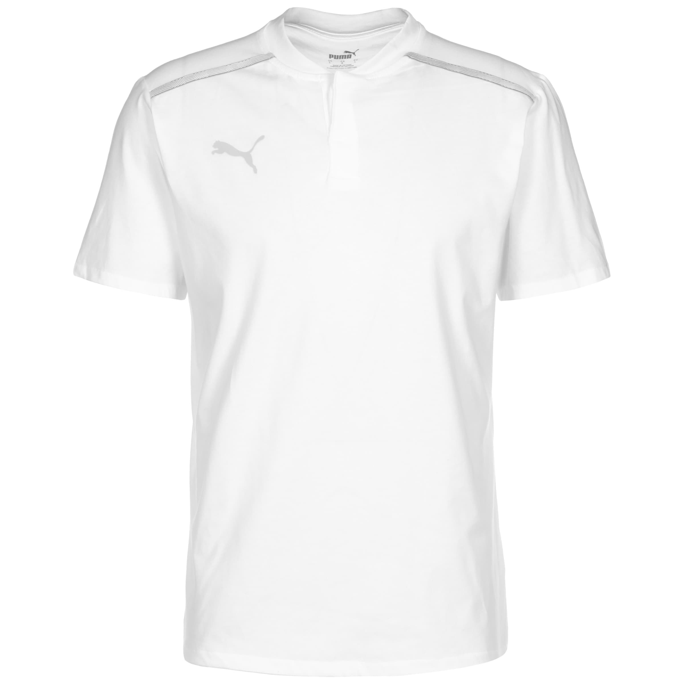 PUMA Performance Shirt in White: front