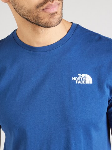 THE NORTH FACE - Camiseta 'REDBOX' en azul