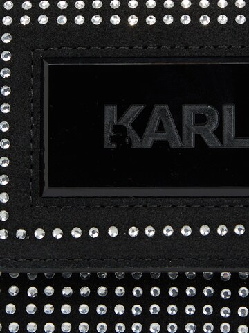 Karl Lagerfeld - Bolso de mano 'Crystal' en negro