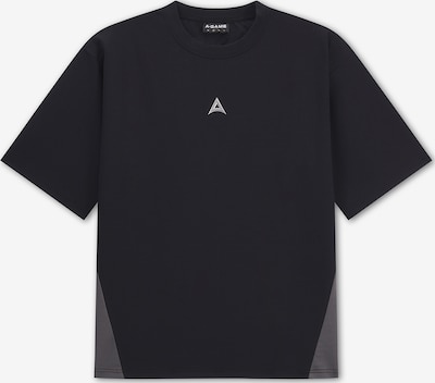 A-Game Sporta krekls 'Lifewear' pieejams XS, krāsa - gaiši pelēks / melns, Preces skats