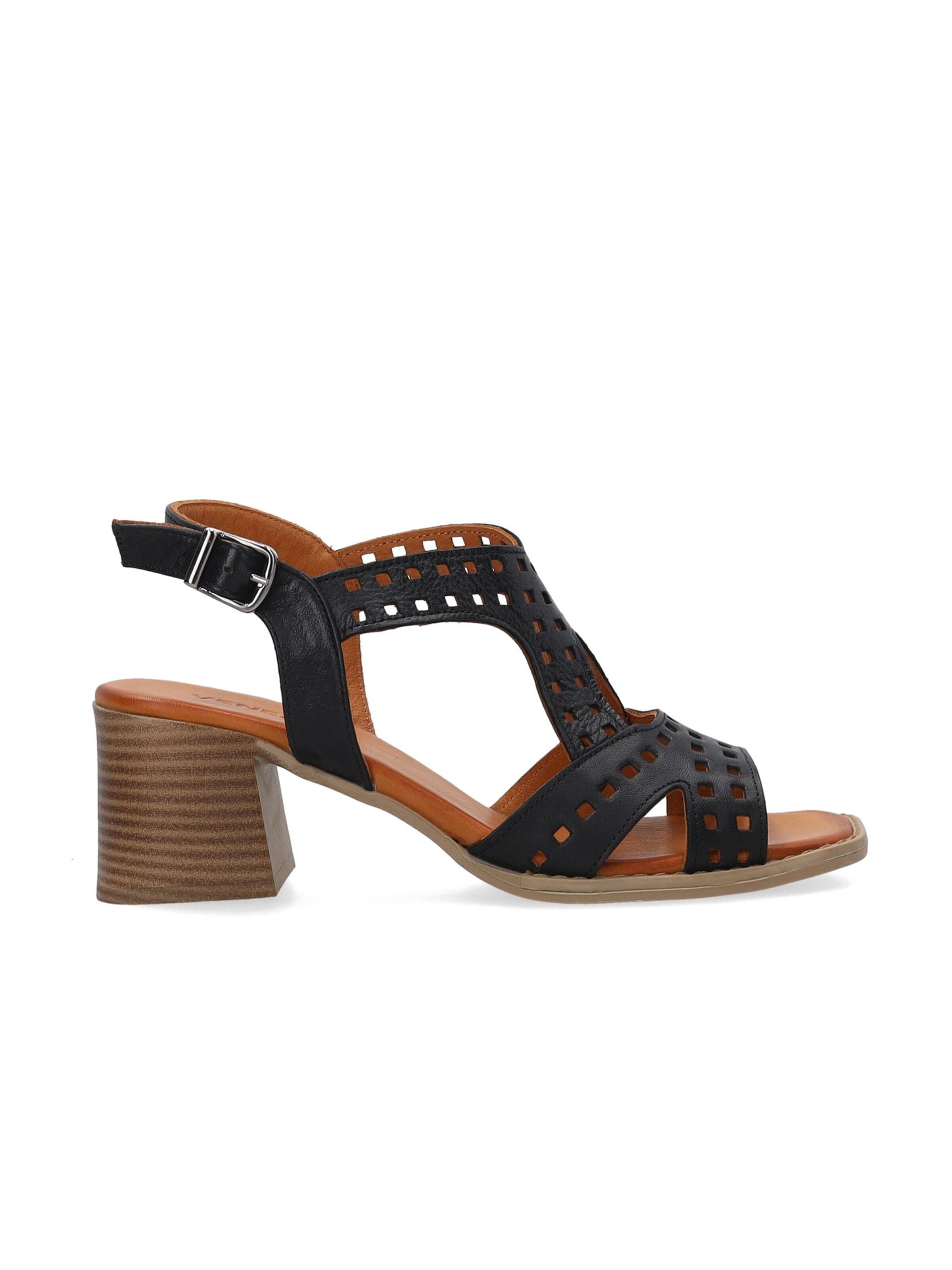 VENEZIA Sandale‌‌‌‌‌‌‌‌‌‌ in Schwarz: Vorderseite