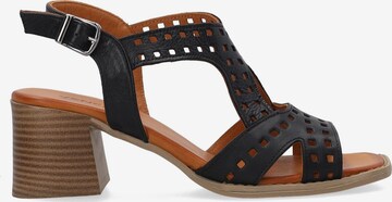 VENEZIA Sandale in Schwarz: Vorderseite