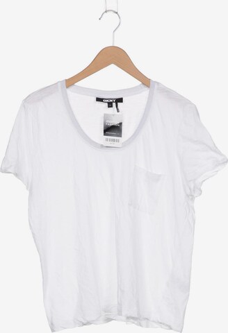 DKNY T-Shirt XL in Weiß: predná strana