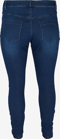 Zizzi Jeans 'Janna' in Blauw