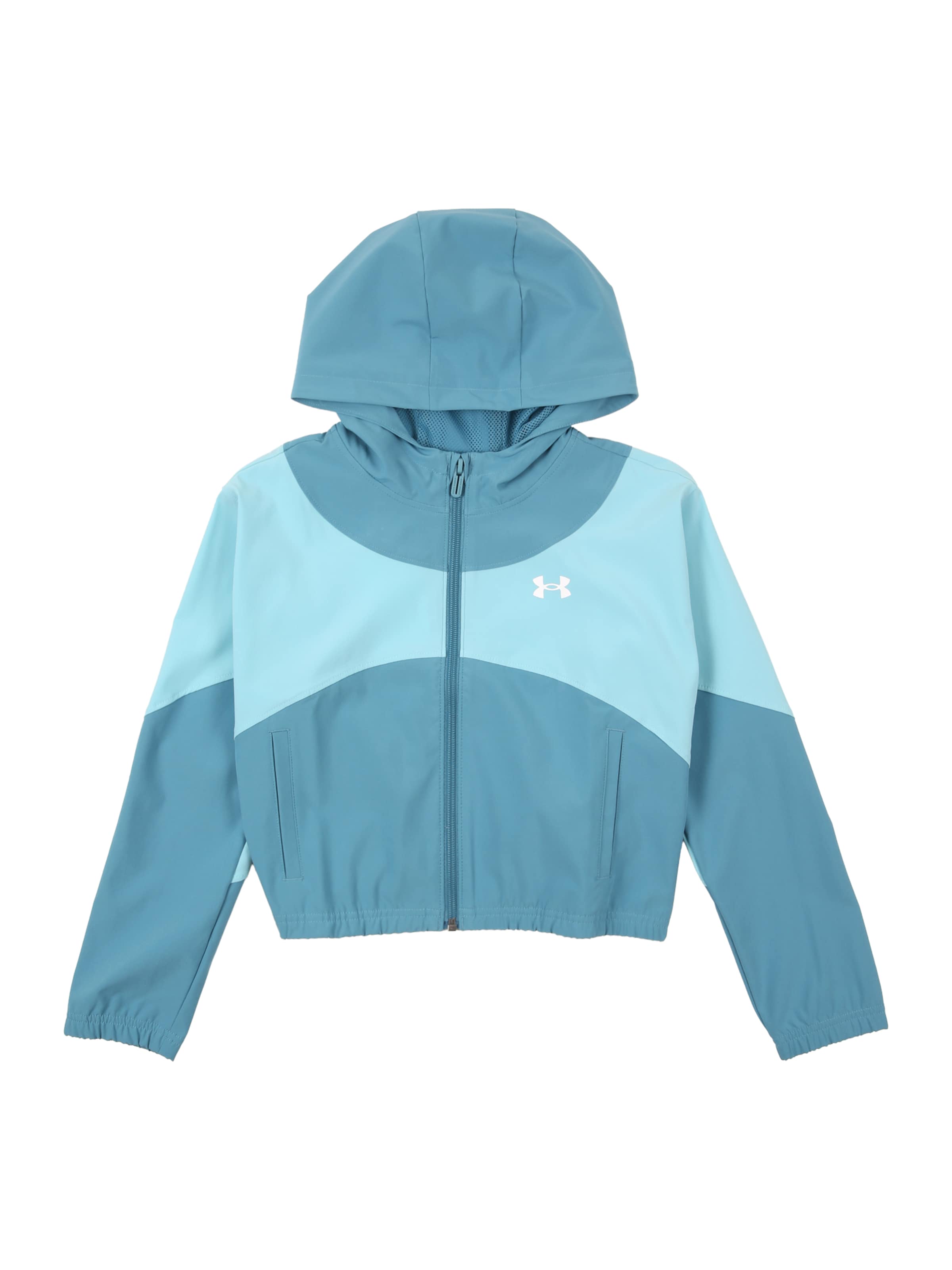 UNDER ARMOUR Sportjas 'Rival' in Blauw: voorkant