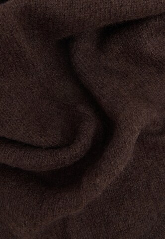 Zwillingsherz Shawl in Brown