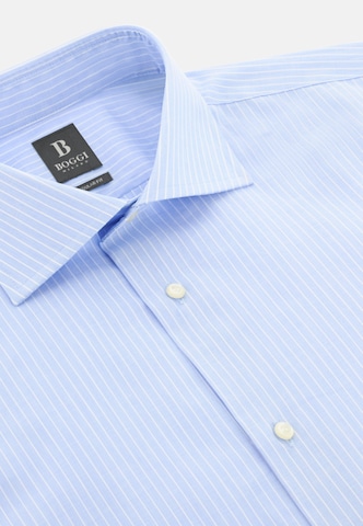 Boggi Milano Regular fit Overhemd in Blauw
