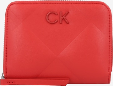Calvin Klein Portemonnee in Rood: voorkant