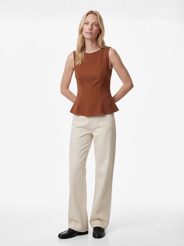 Koton Blouse in Bruin: voorkant