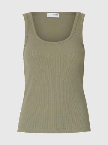 Haut 'SLFAnna' SELECTED FEMME en vert : devant