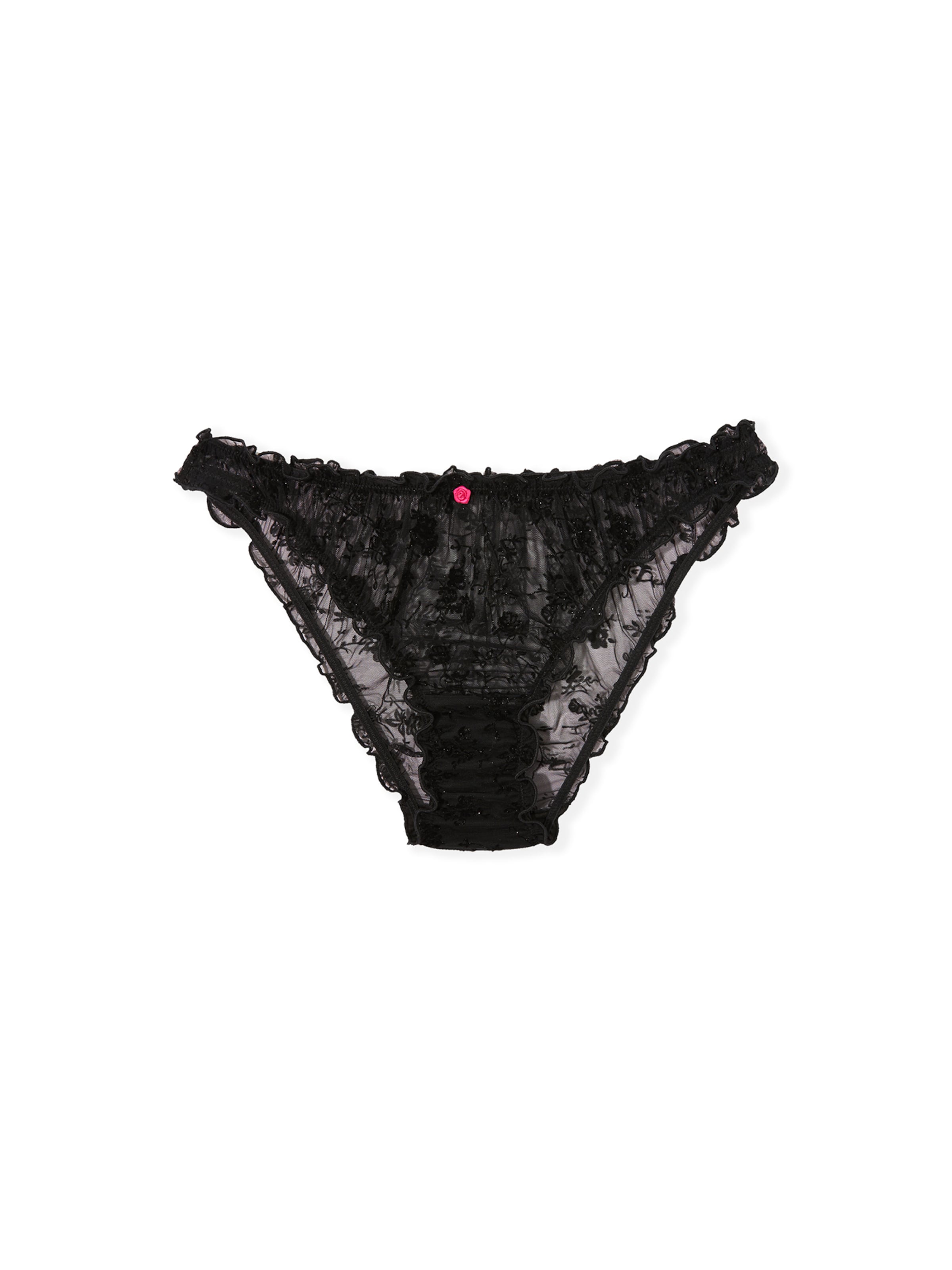 ETAM Slip in Schwarz: Vorderseite