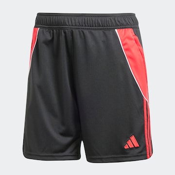 ADIDAS PERFORMANCE Regular Sportshorts 'Tiro 24' in Schwarz: Vorderseite