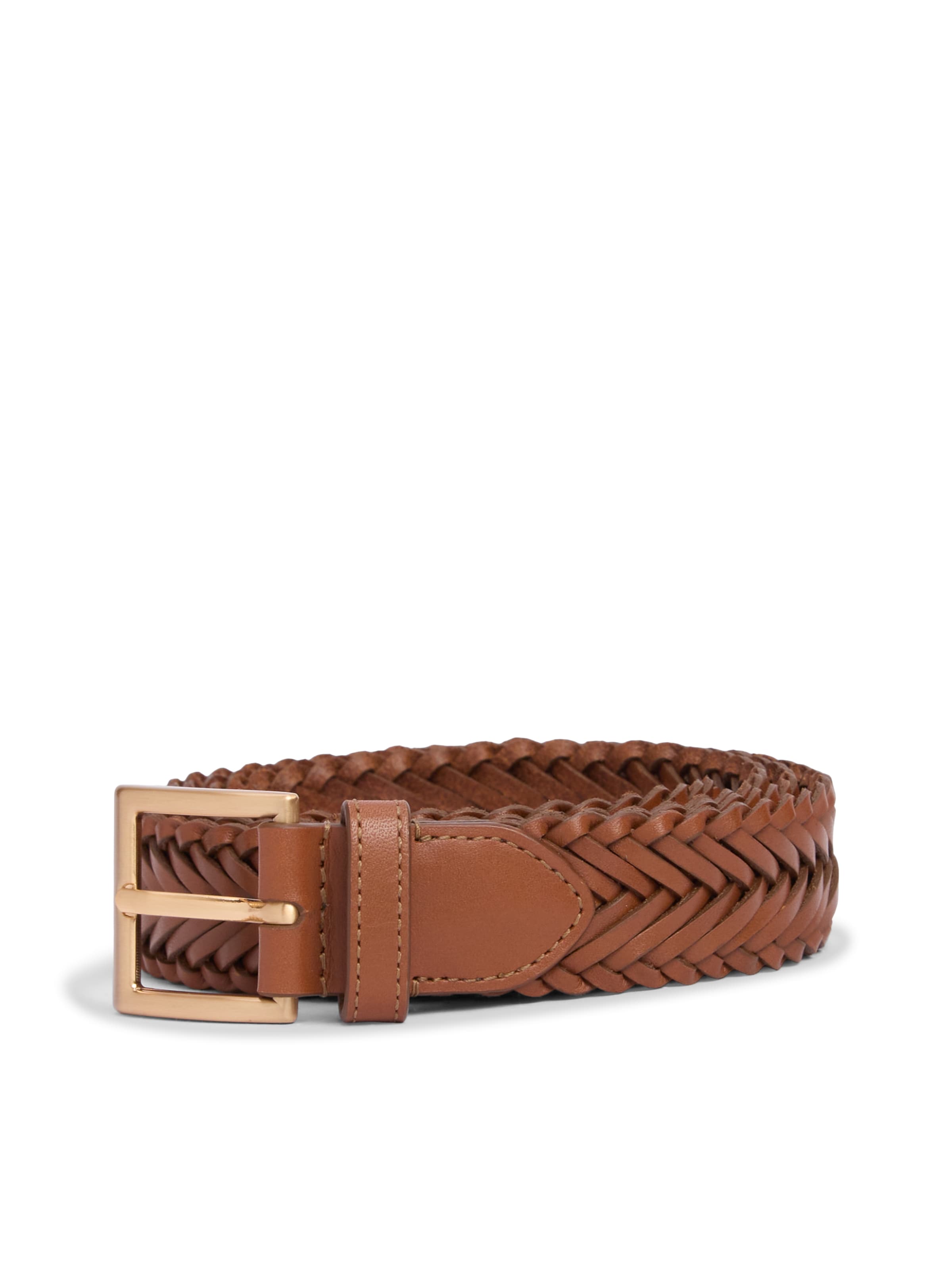 TOMMY HILFIGER Gürtel 'SOHO' in Braun: Vorderseite