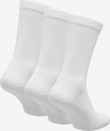 LACOSTE Спортни чорапи в бяло