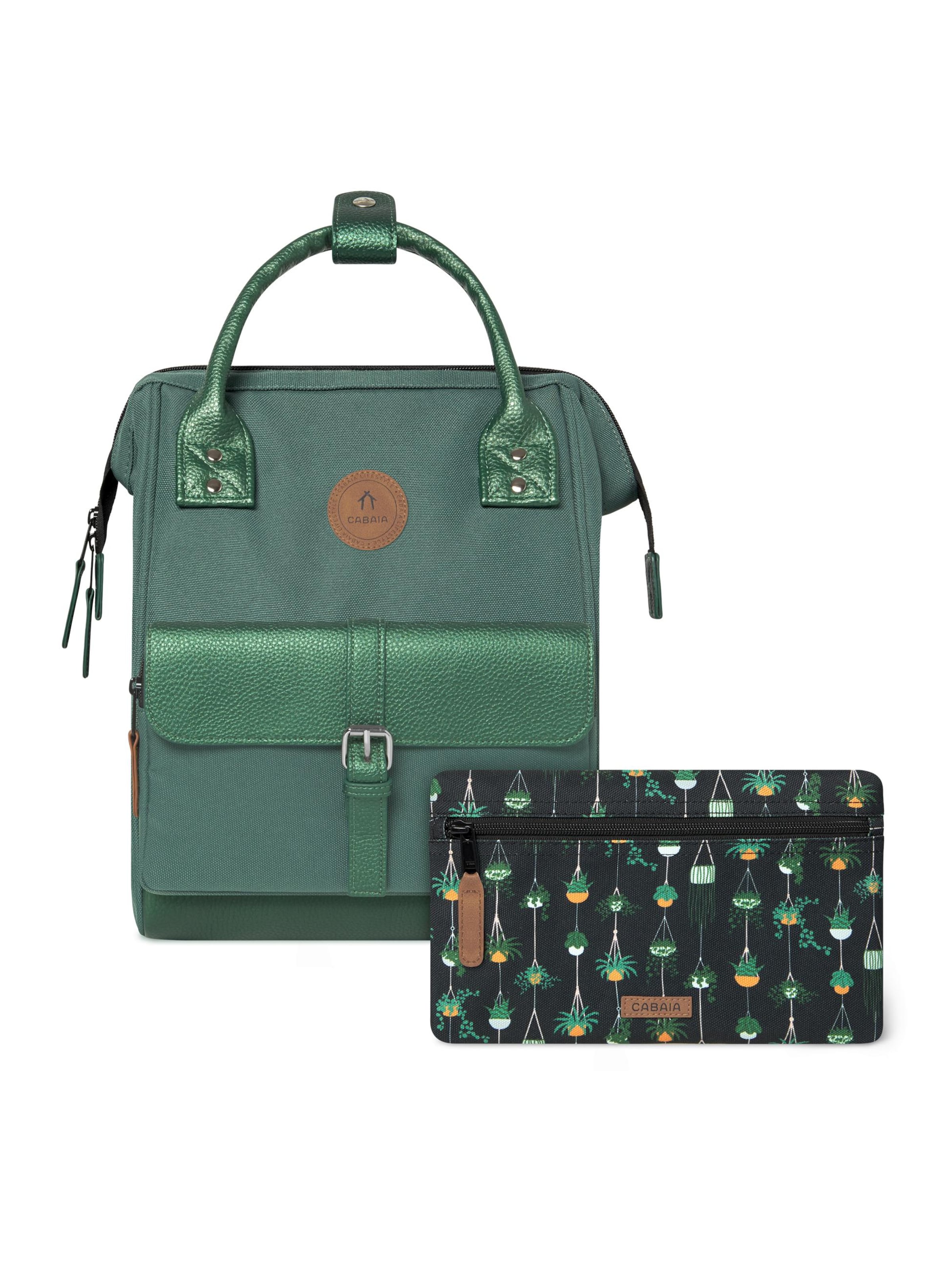 Cabaia Backpack 'Adventurer' in Green: front