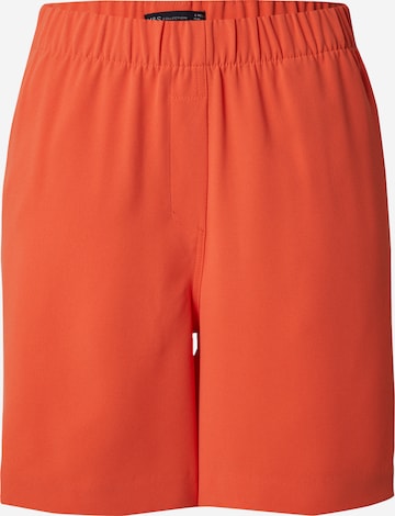 Marks & Spencer Regular Trousers in Orange: front