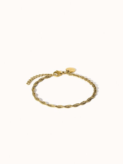 PURELEI Armband 'Fine Vintage' in gold, Produktansicht
