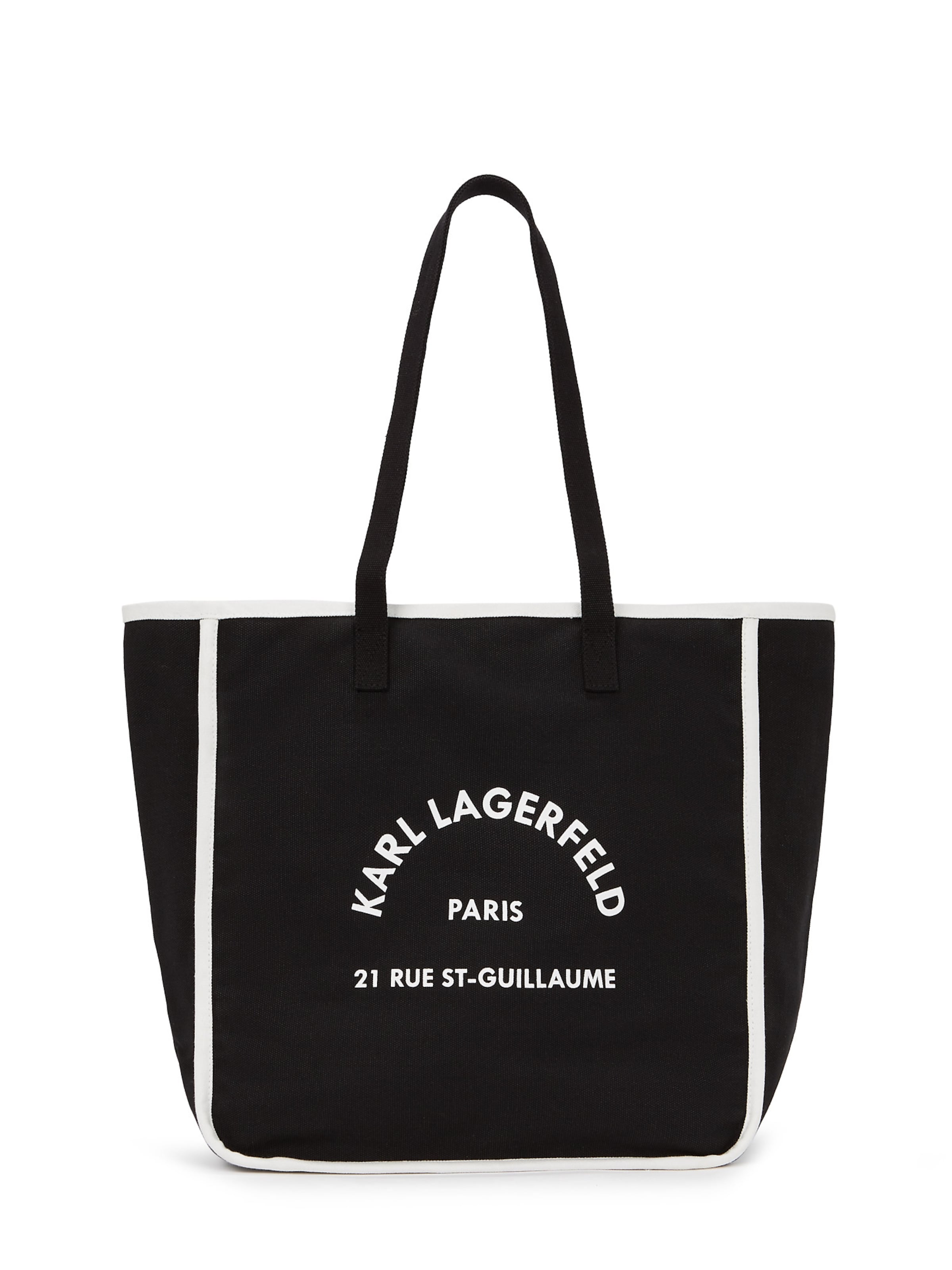 Shopper Karl Lagerfeld di colore nero / bianco, Visualizzazione prodotti