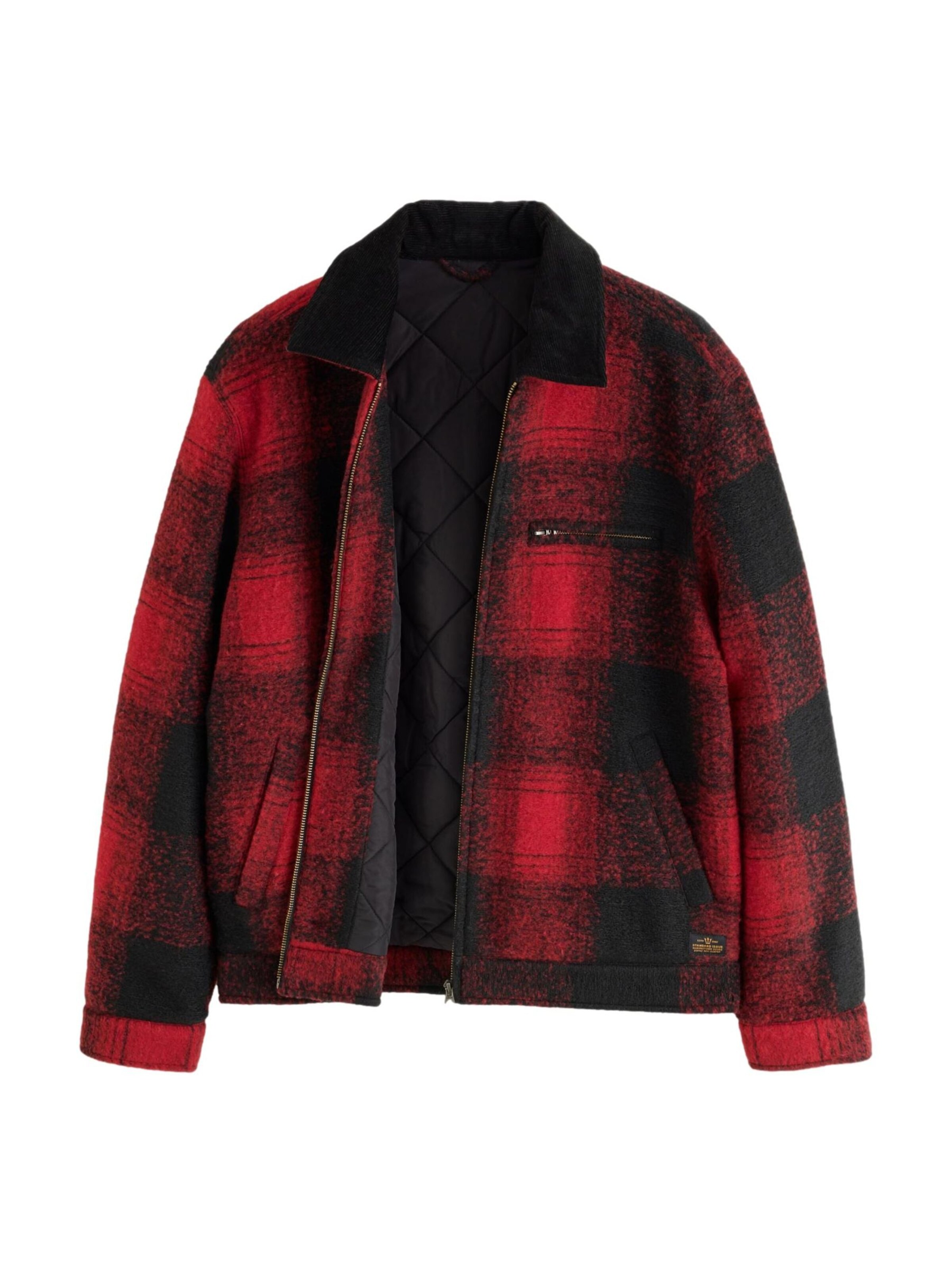 Next Jacke in Rot: Vorderseite