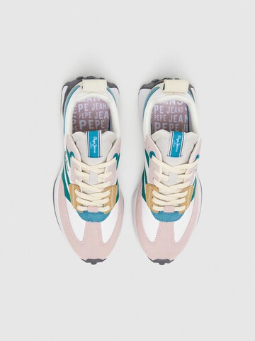 Pepe Jeans - Zapatillas deportivas bajas 'Lucky Mains' en rosa