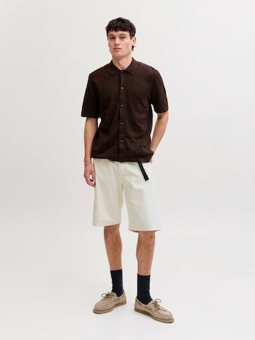 JACK & JONES Regular Broek 'JJIALEX' in Wit