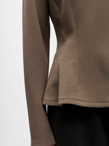 T-shirt OBJECT en marron