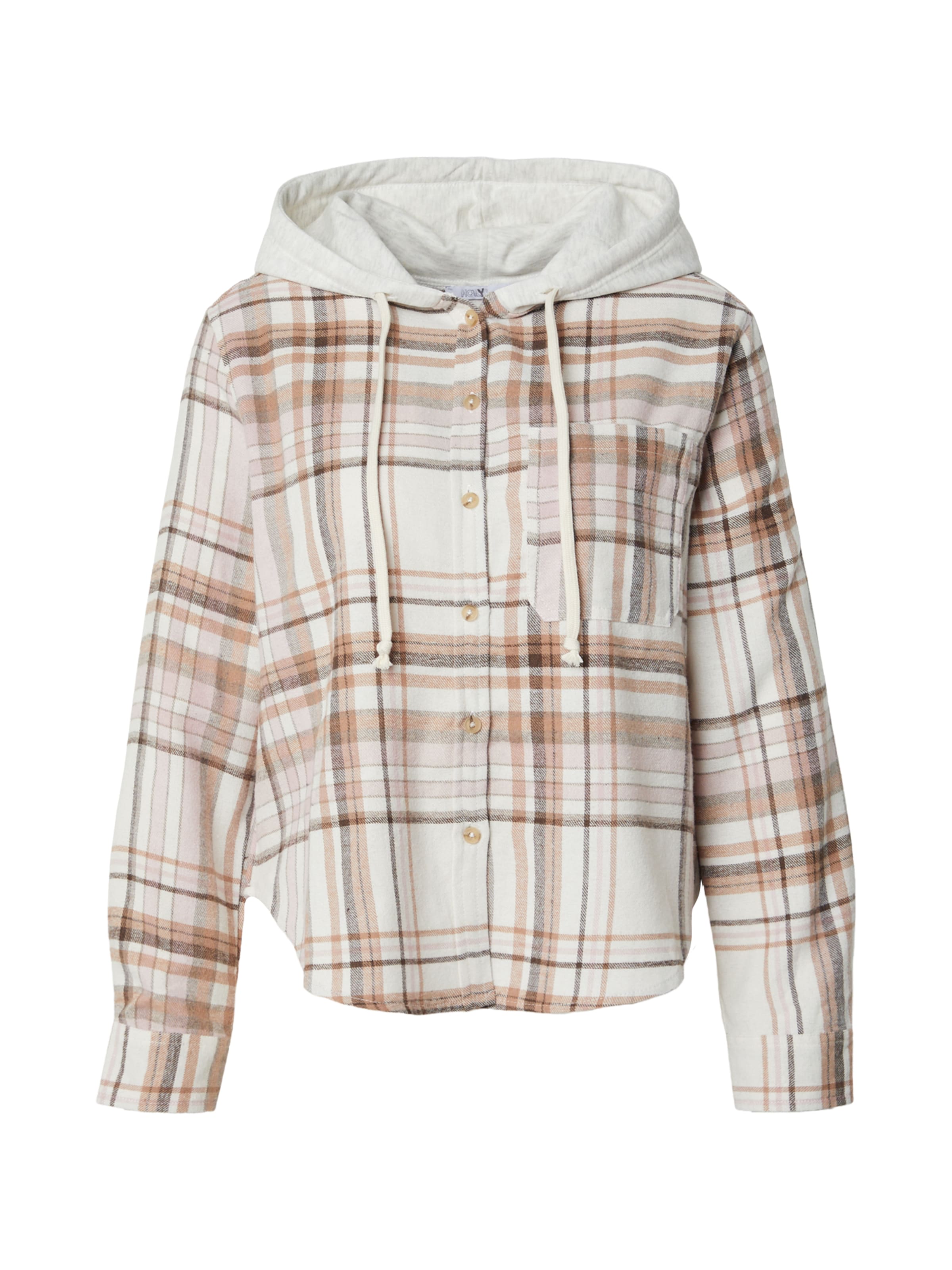Hailys Bluse 'Ma44xi' in Beige: Vorderseite