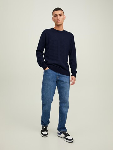 JACK & JONES Pulóver 'Atlas' - kék