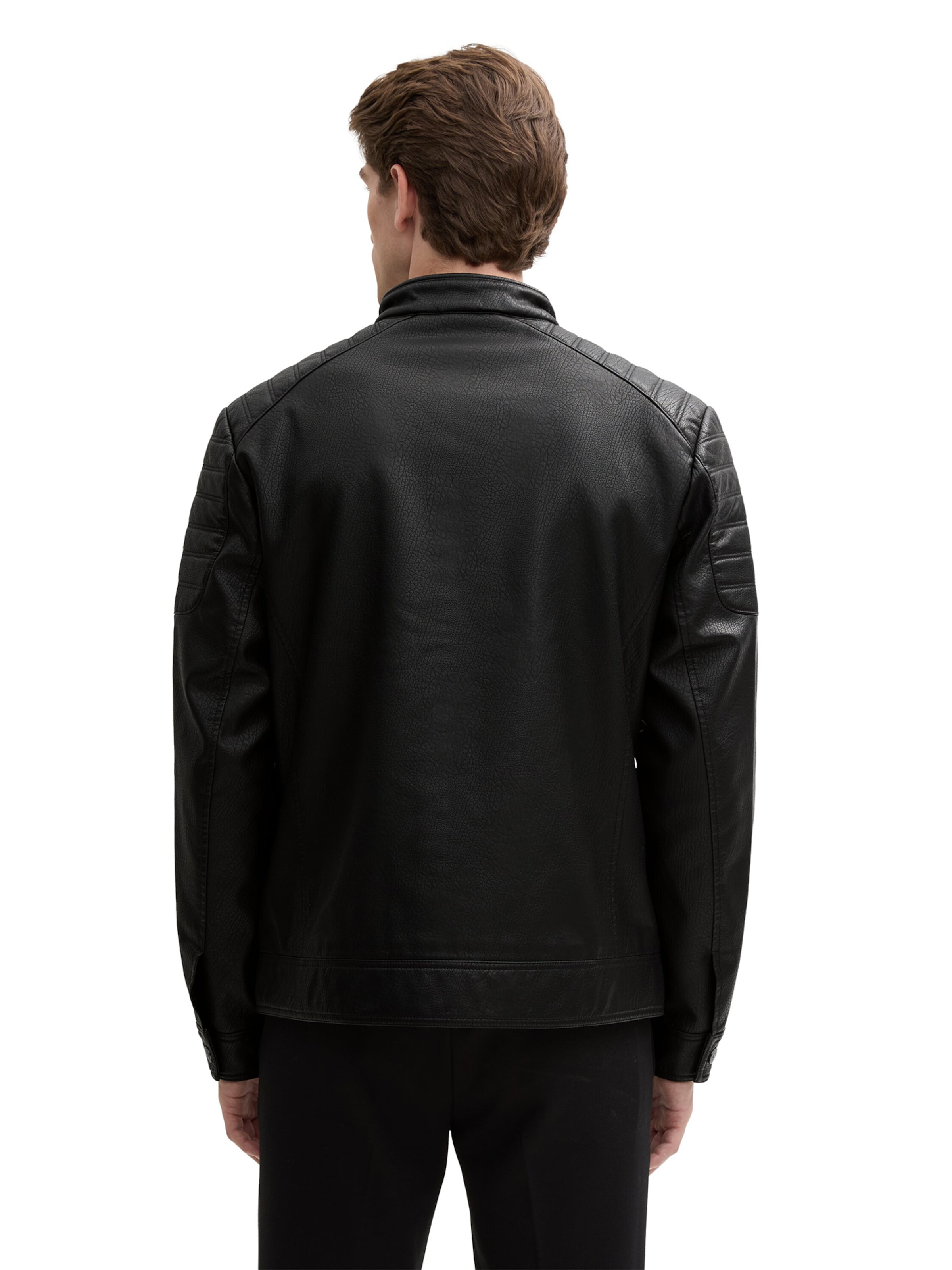 TOM TAILOR Jacke in Schwarz