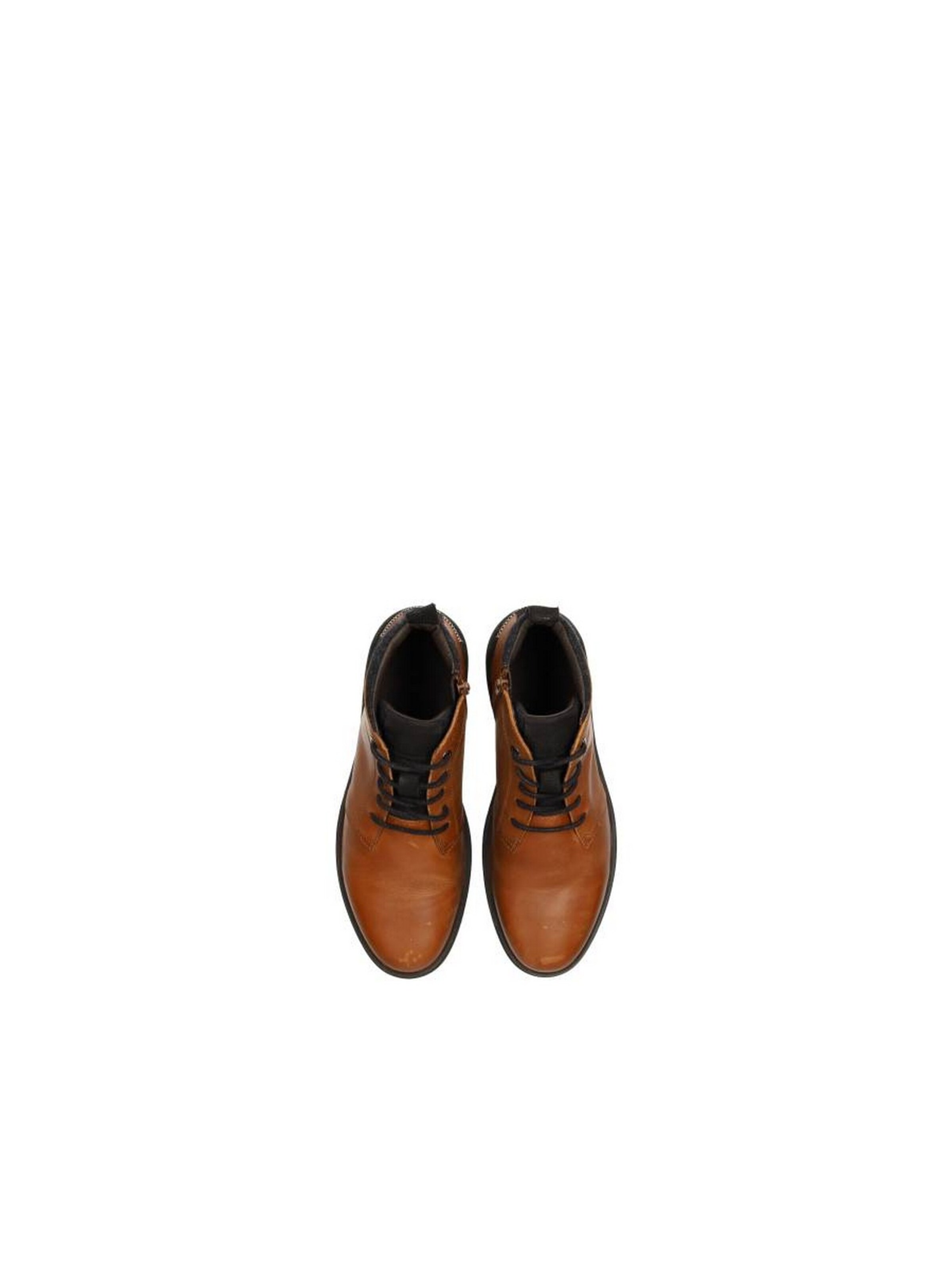 Bottines à lacets 'Brut' PS Poelman en marron