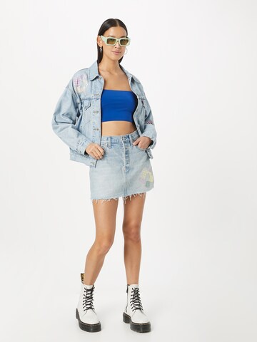 LEVI'S ® Rock 'Icon Skirt' in Blau
