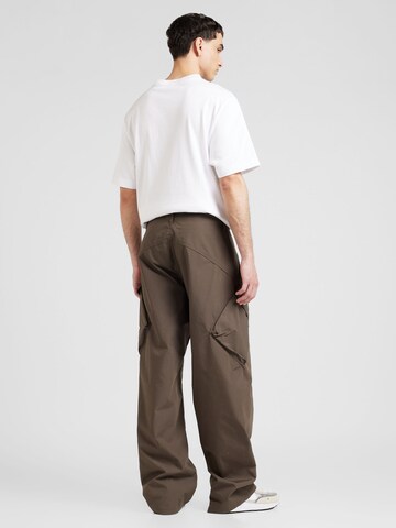 WEEKDAY Loosefit Παντελόνι cargo 'Astro' σε πράσινο