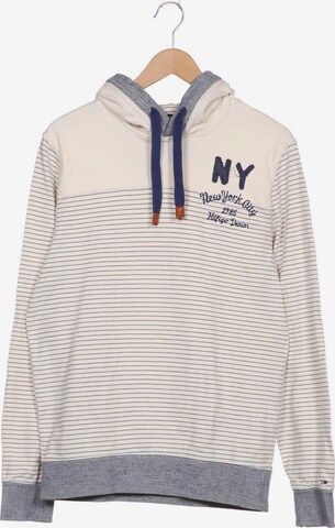 Tommy Jeans Kapuzenpullover M in Beige: predná strana