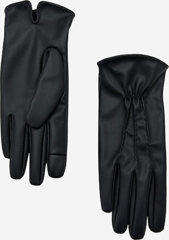 MANGO Sormikkaat 'TELMA' värissä musta: etupuoli