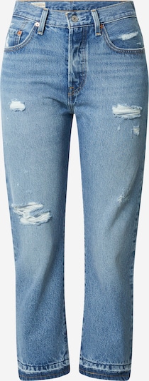 LEVI'S ® Jeans '501 Crop' i blue denim, Produktvisning