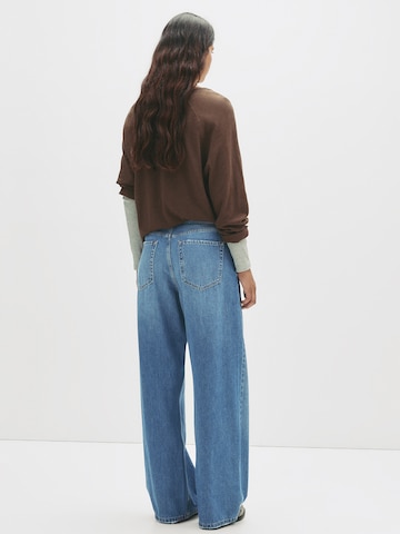 Pull&Bear Baggy Jeans in Blue