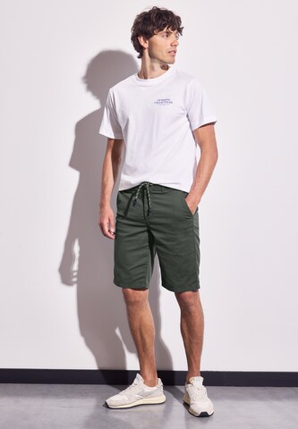 Street One MEN Regular Pants in Green